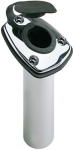 Perko 1205DP0CHR Angled Flush Mount Rod Holder 